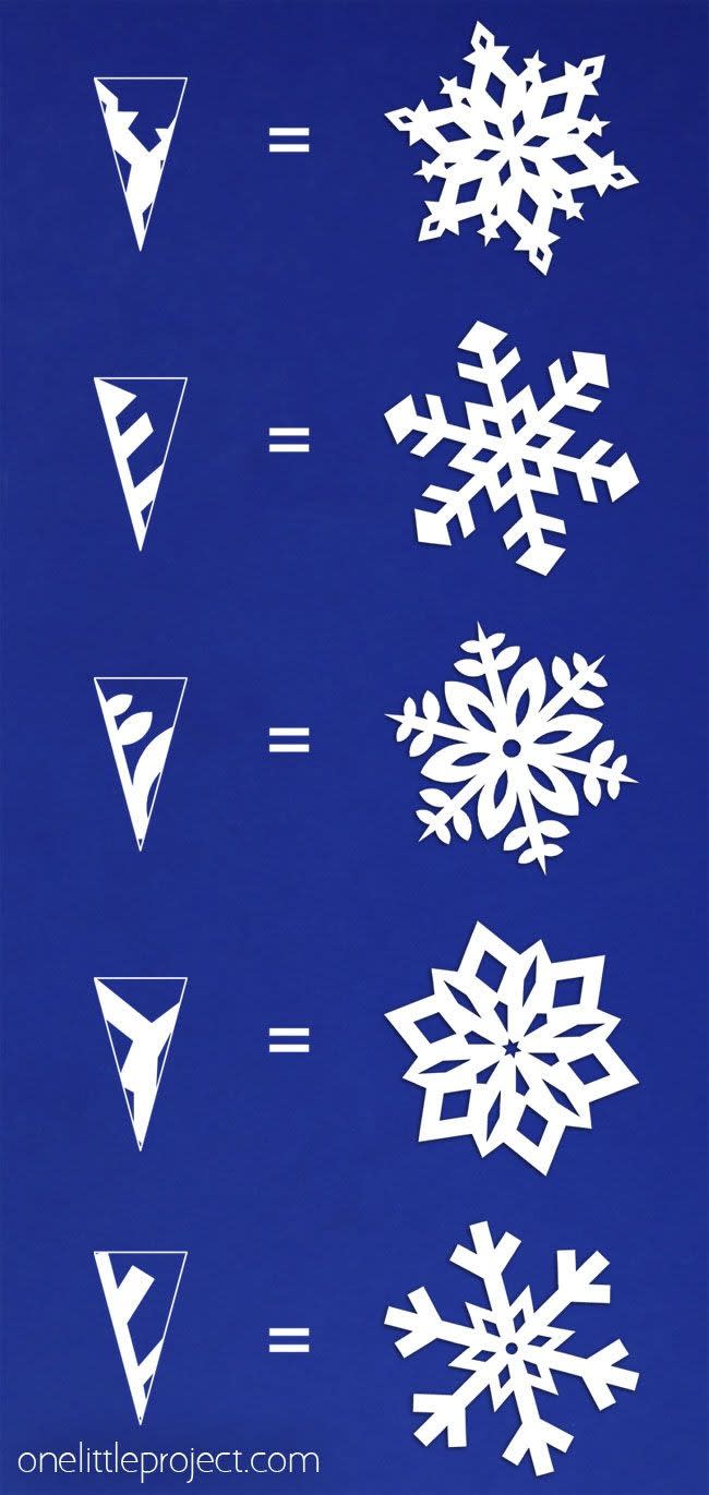 How to make snowflakes