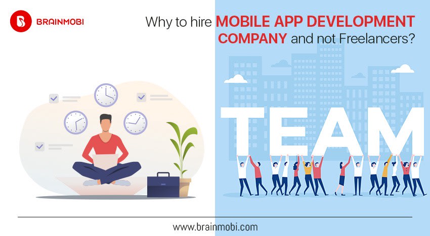 Why hire a mobile app development company and not freelancers?
