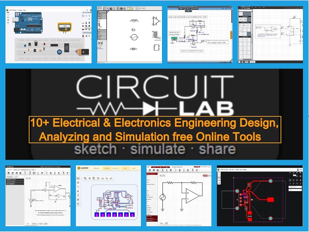 10+ Online Design & Simulation Tools for Electrical/Electronics Engineers