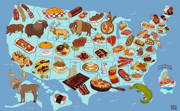 Worst American Food - The Weirdest Food From Every State