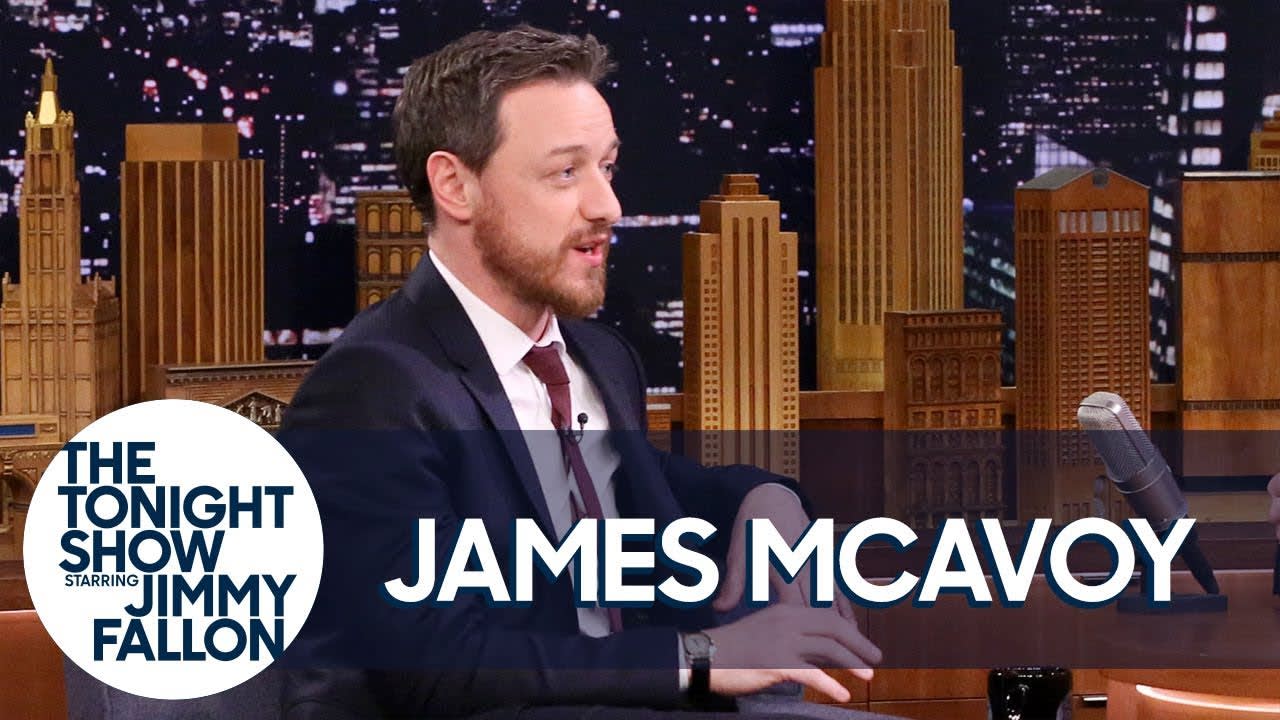 James McAvoy Watched Wanted in Jennifer Lawrence's PAW Patrol Sleeping Bag