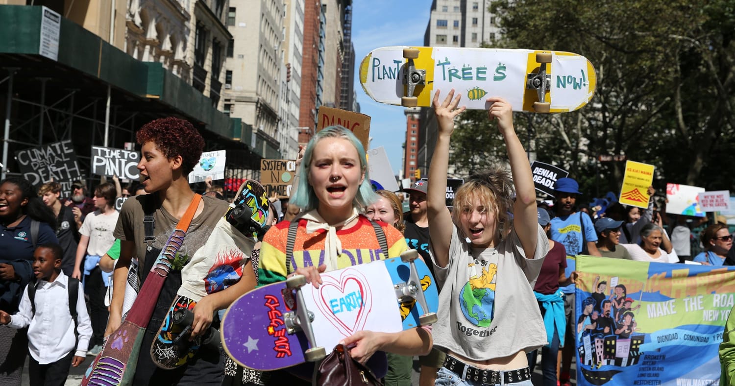 Young Women Are Leading The Global Climate Strike