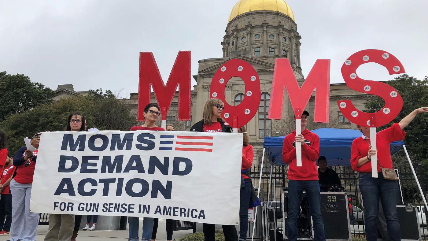 American moms have had it up to here with gun violence