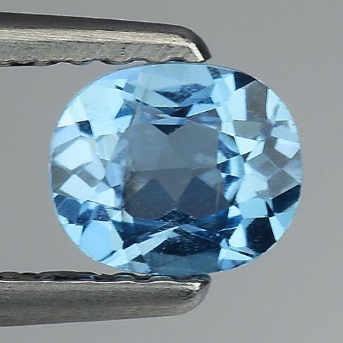 Santa Maria Color Aquamarine Gemstone 0.60 caratsmm