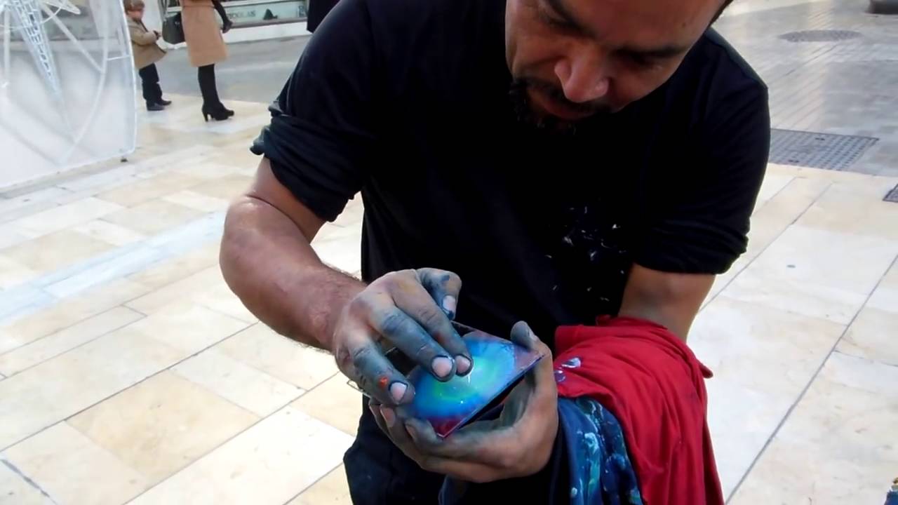 Amazing Artist: Master Finger Painter Fast Painting (Spain)