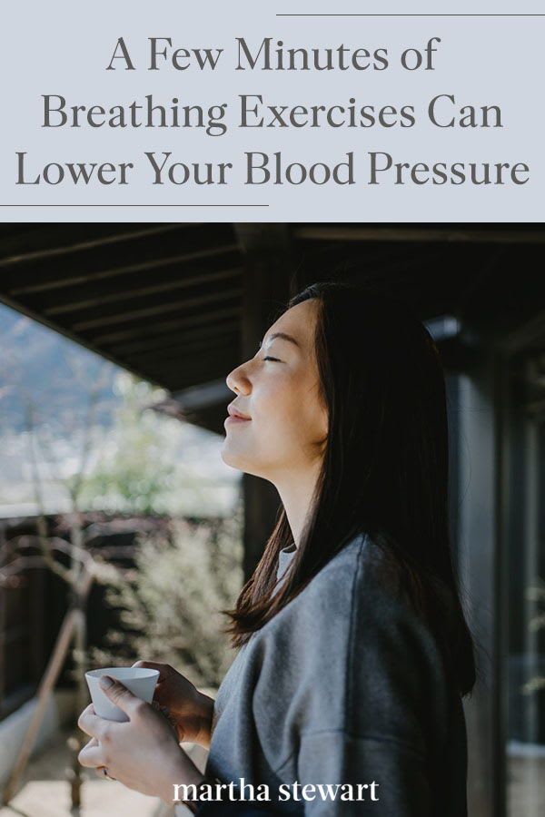 A Few Minutes of Breathing Exercises Can Lower Your Blood Pressure