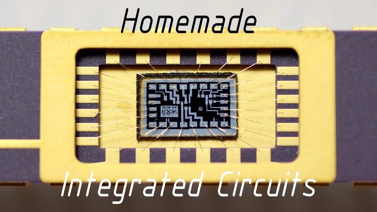 Homemade Silicon ICs / Computer Chips