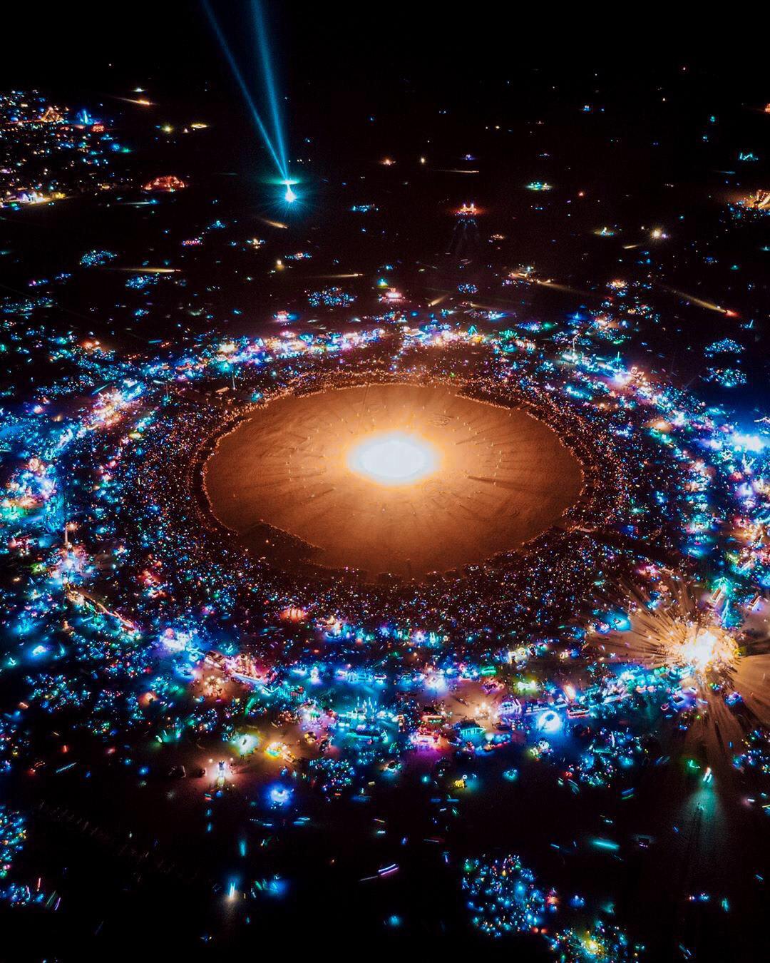 Burning Man is cosmically beautiful.