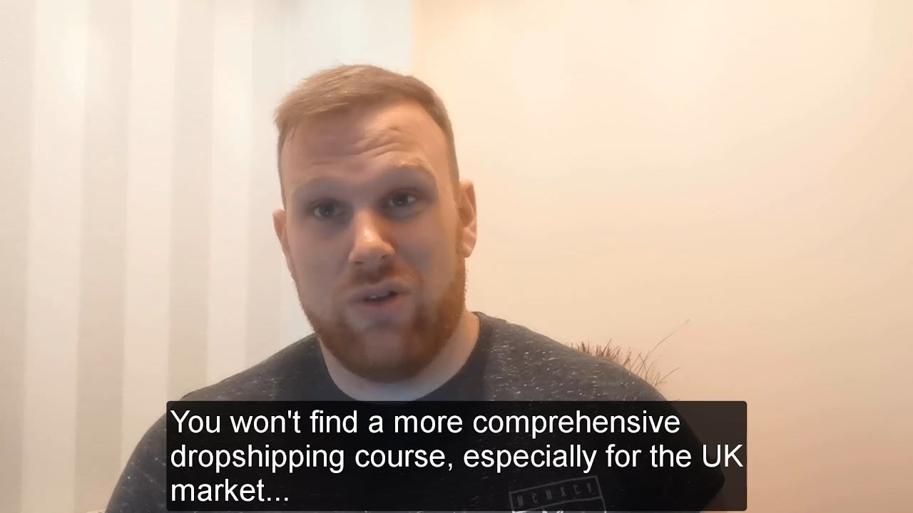 Doug's Review of Dropship Unlocked by Lewis Smith - UK Dropshipping E-commerce Training Course