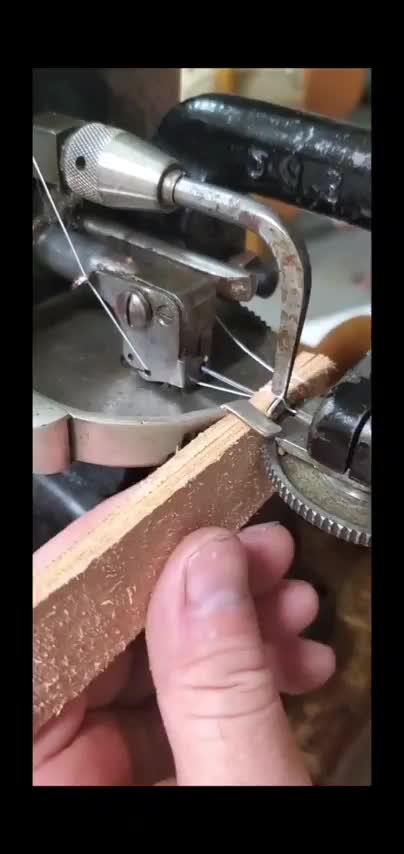 Hand-cranked Fur Sewing Machine
