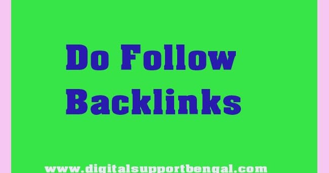 Do Follow Backlinks