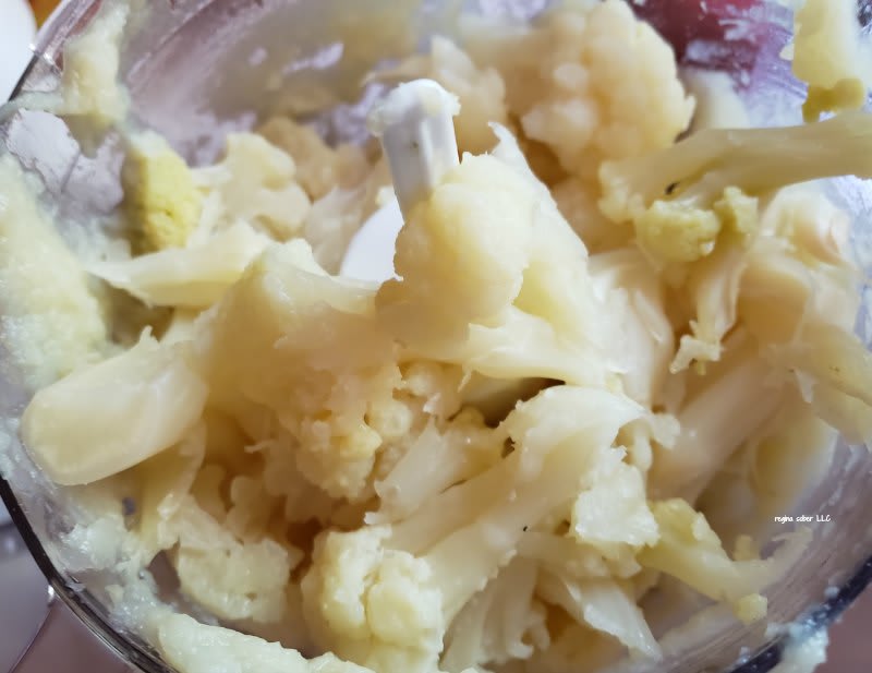 steamed cauliflower in the Instant Pot