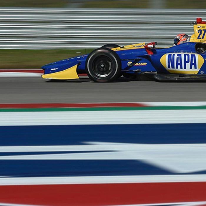The Onboard Footage from IndyCar's Test at COTA is as Big as Texas