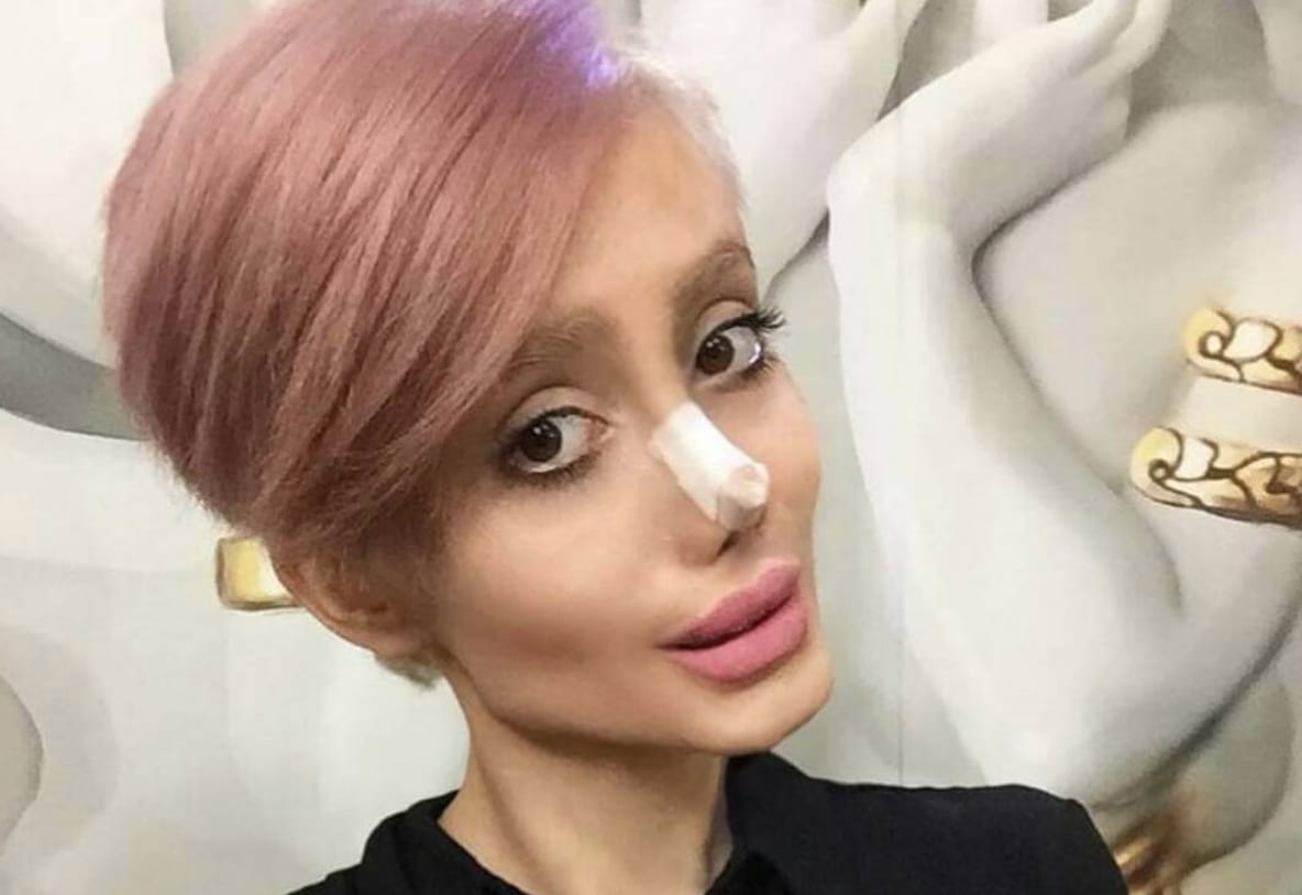 Instagram star who had plastic surgery to make her look like Angelina Jolie arrested for blasphemy in Iran