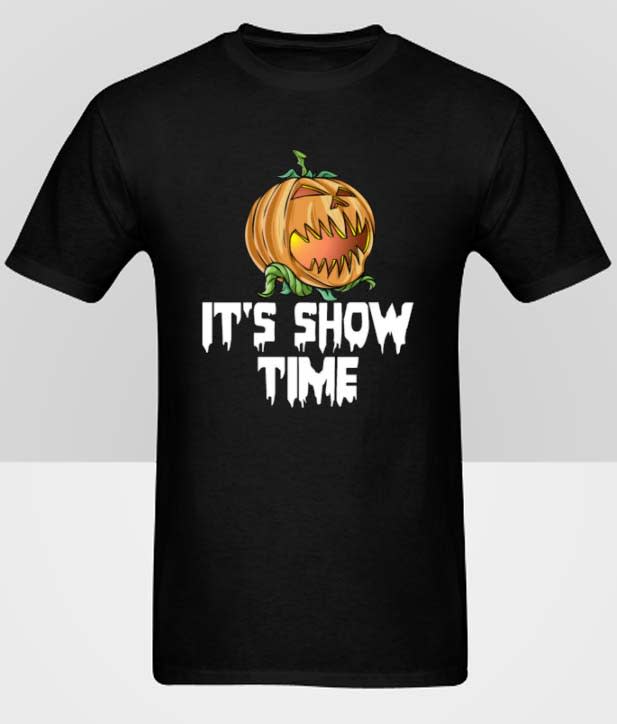 Scary Pumpkin Show Time Funny Halloween Hot Picks T Shirt