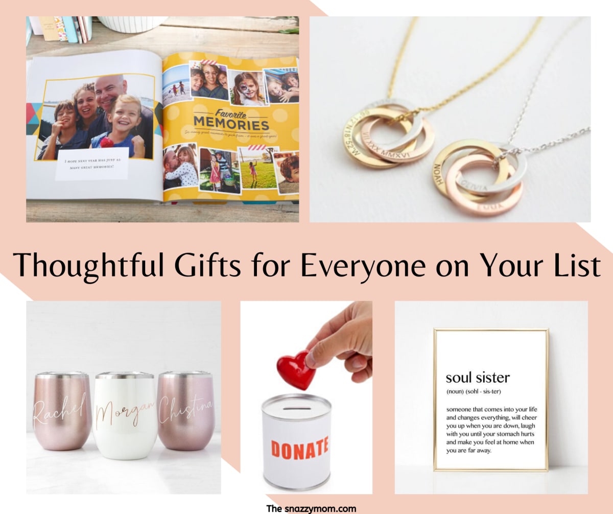 Thoughtful Gift Ideas for Everyone!