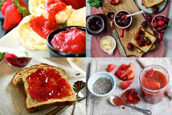 Strawberry jam recipes . made your own jam
