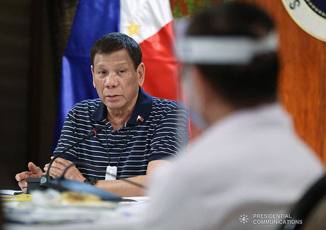 Duterte: No martial law in PH amid pandemic