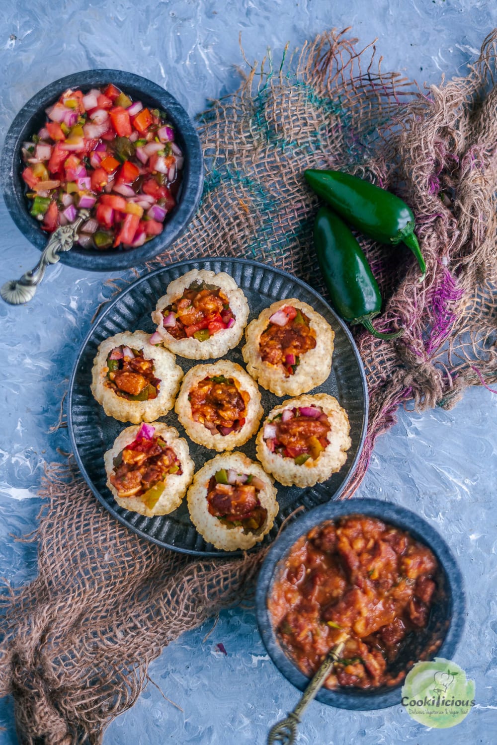 Indian Mexican Pani Puri Recipe