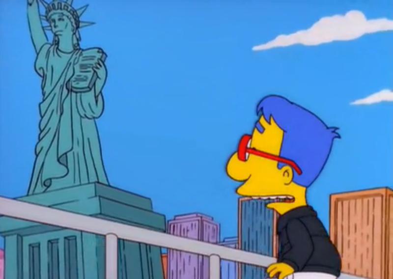 "The Statue of Liberty? Where are we?"