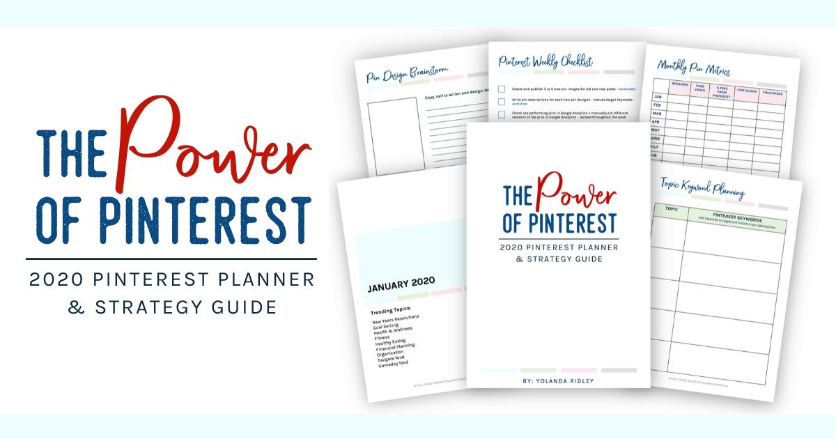 2020 Pinterest Planner & Strategy Guide