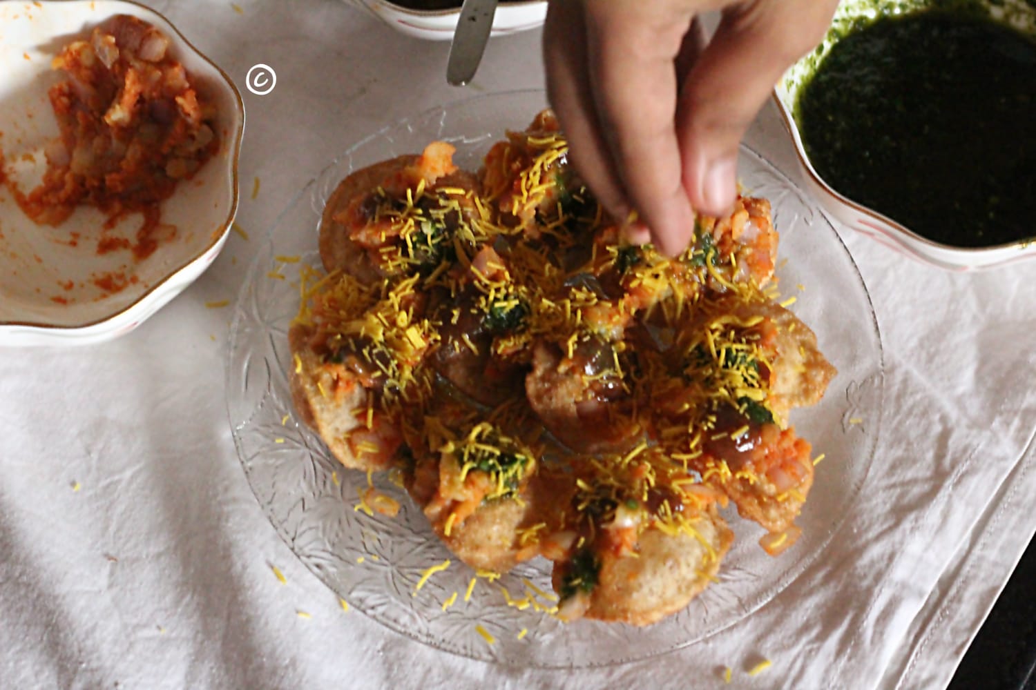 How to make sev puri