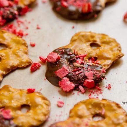 Chocolate and Peppermint Covered Pretzel Crisps - Life Currents