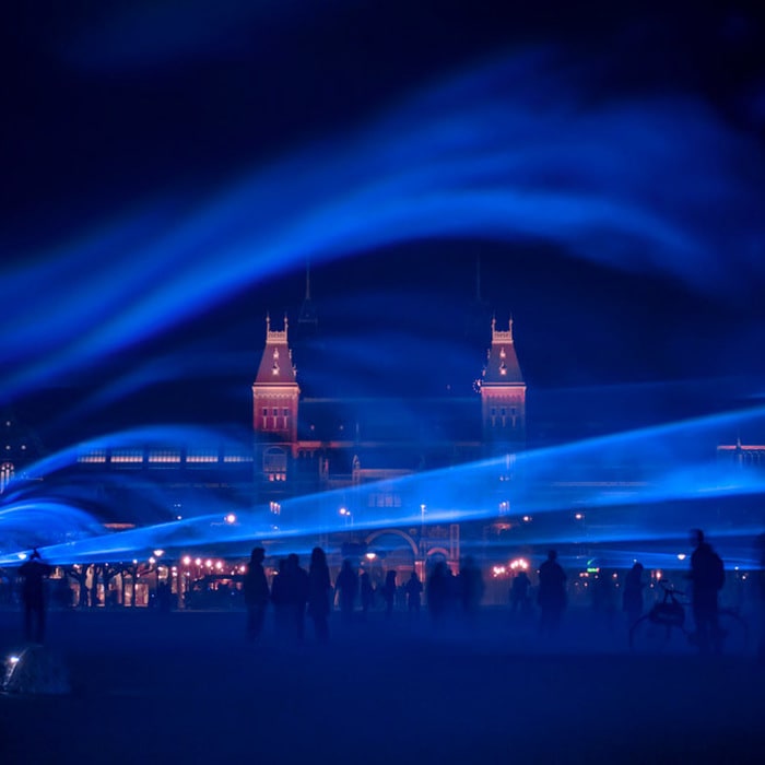 WATERLICHT: An Immersive Light Installation Conveys the Power and Poetry of Water