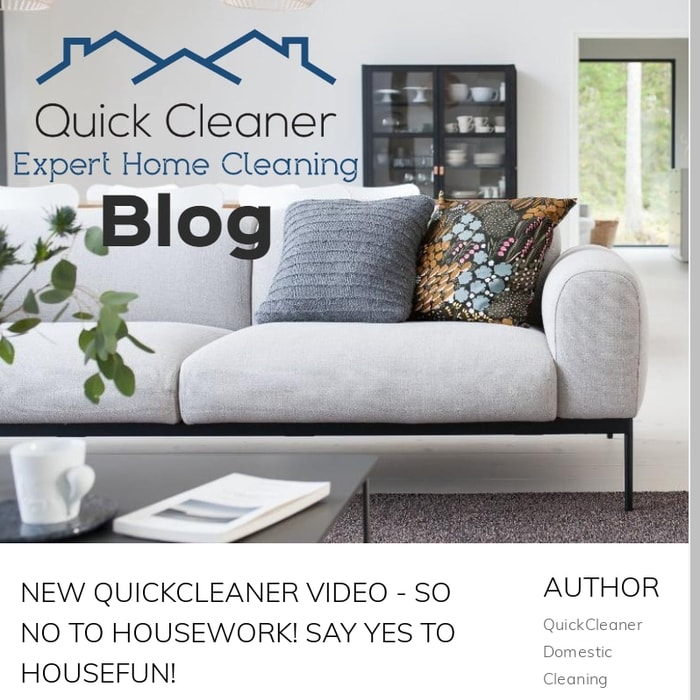 New QuickCleaner Video - So no to housework! say yes to housefun!