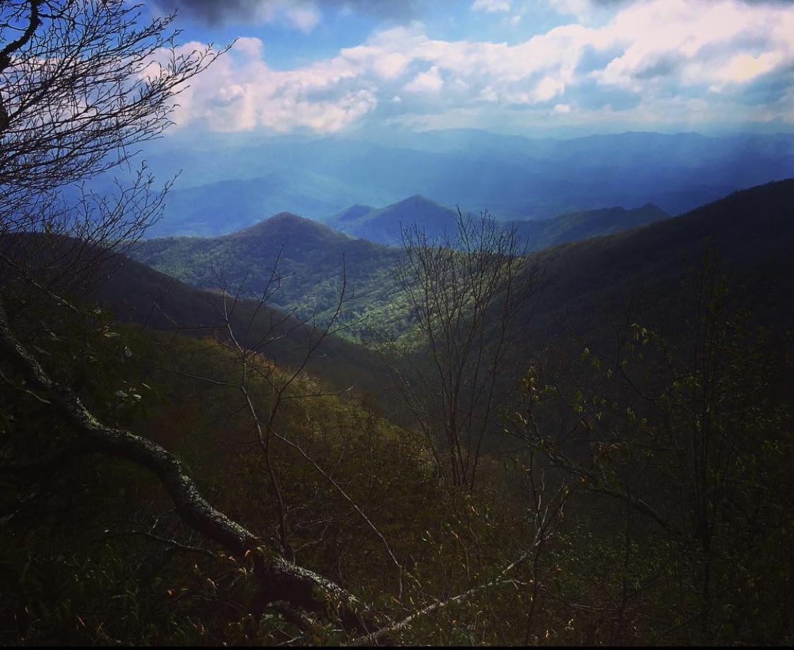 View from the Appalachian Trail in North Carolina