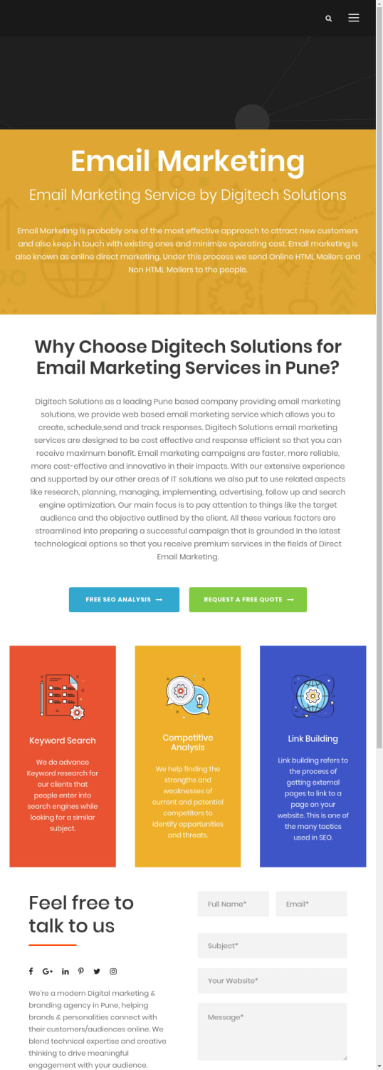 Email Marketing Services in Pune - Digitech Solutions
