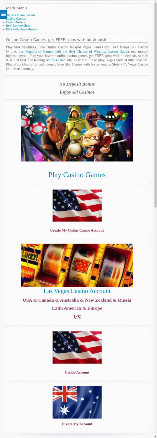 Vegas Slots, where to play Online Casino real money
