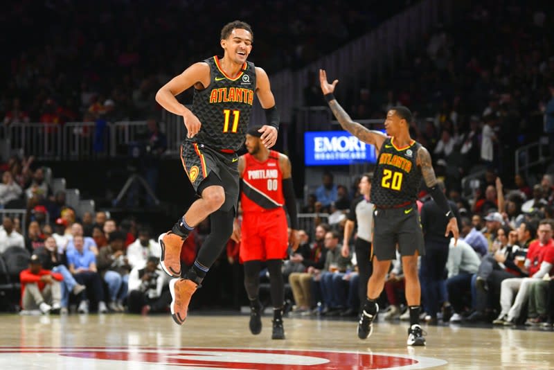 Hawks Beat Blazers to Win Consecutive Games Behind Young Core