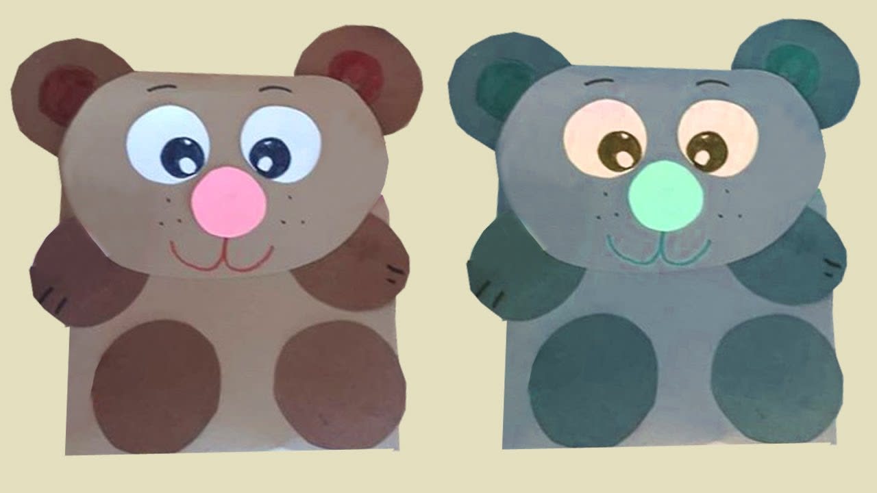 How To Make A Paper Teddy Bear Origami