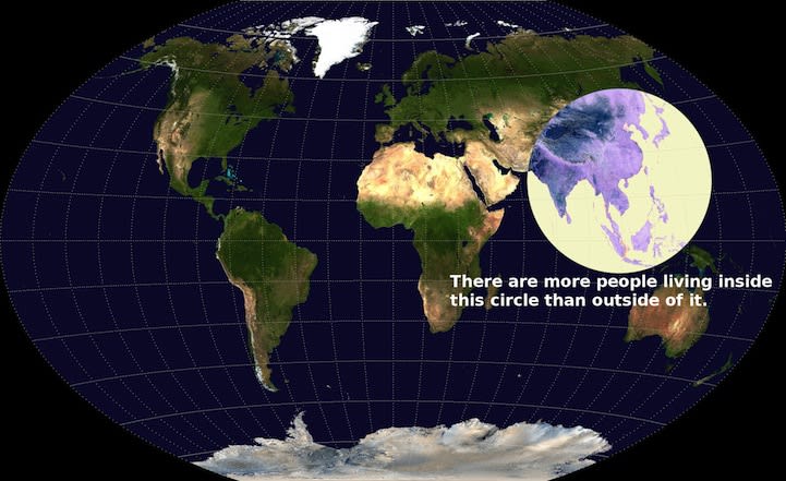 Top 25 Informative Maps That Teach Us Something Uniquely Different About the World