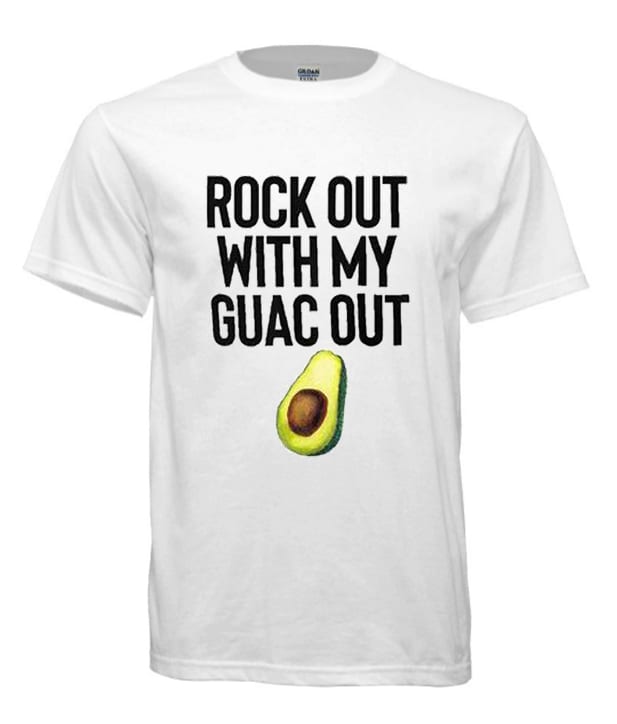 Rock Out With My Guac Out cool T-shirt
