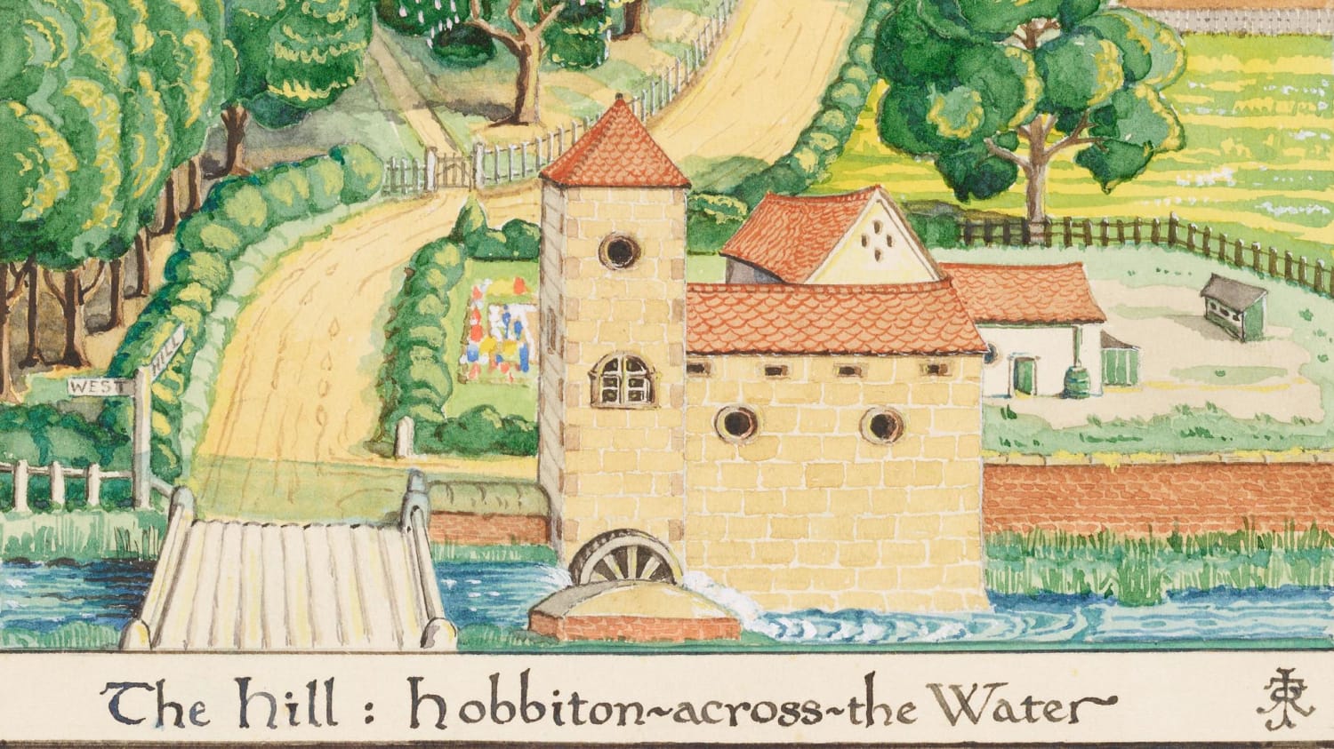 Tolkien’s drawings reveal a wizard at work