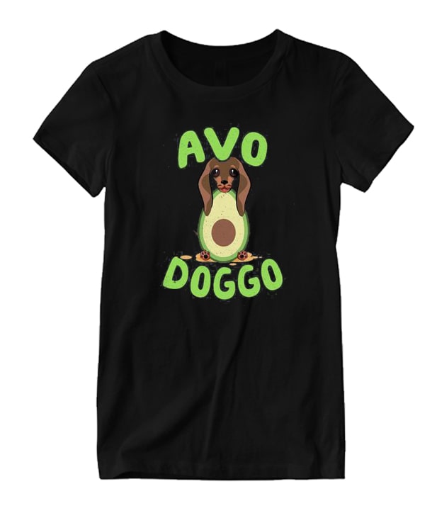 Avocado Dog Nice Looking T-shirt