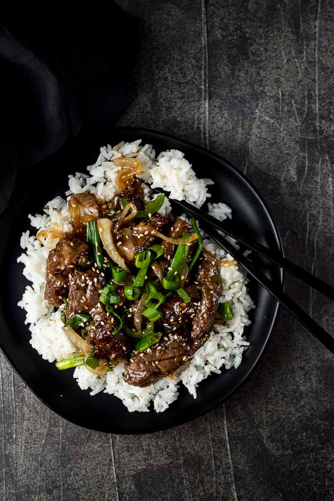 Crispy Mongolian Beef Recipe