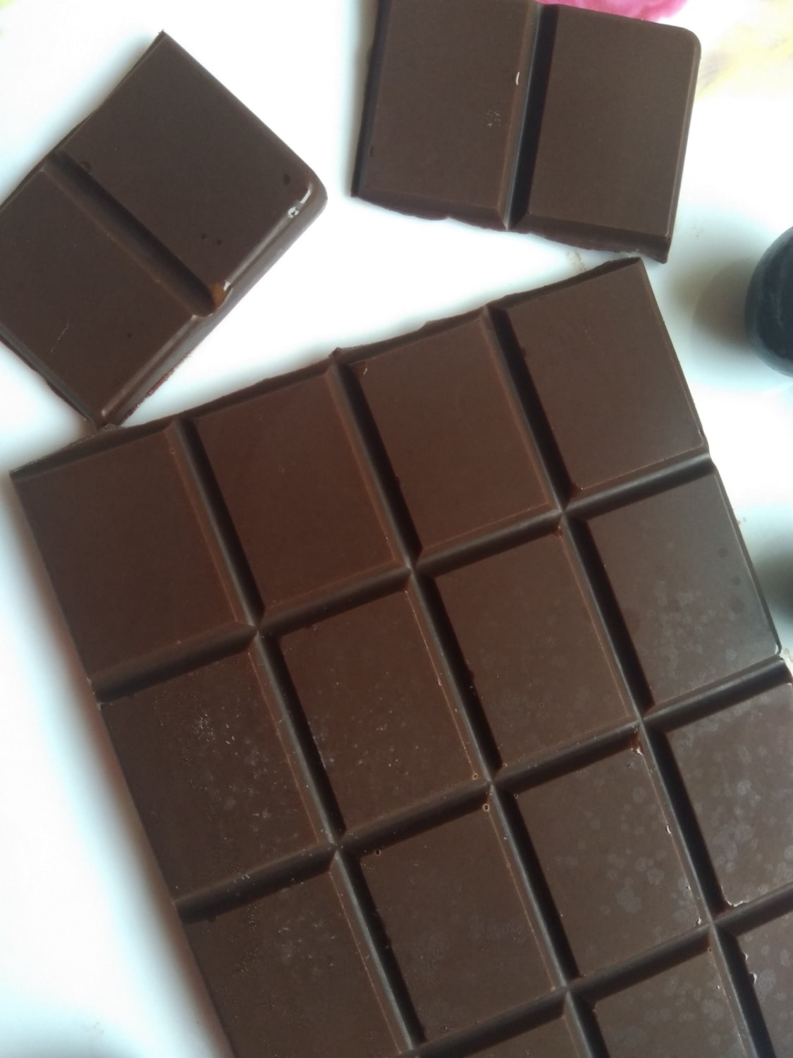 Chocolate with just two ingredients