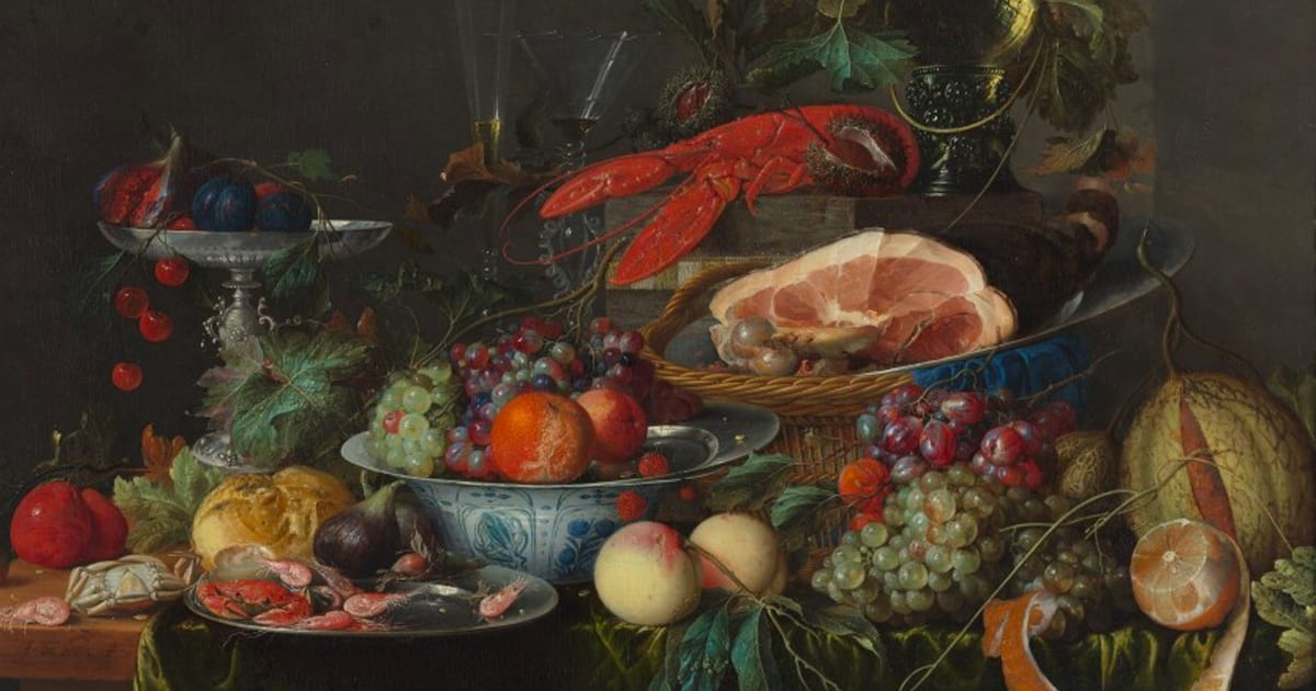 In Dutch Still Lifes, Dark Secrets Hide behind Exotic Delicacies