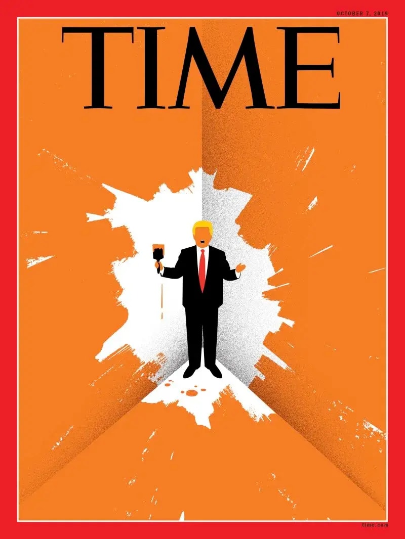 Time Magazine Cover By Edel Rodriguez