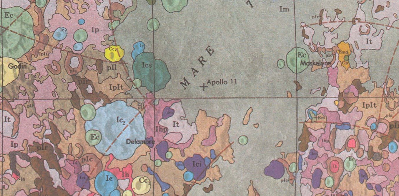 How geological maps made the Apollo moon landings worthwhile