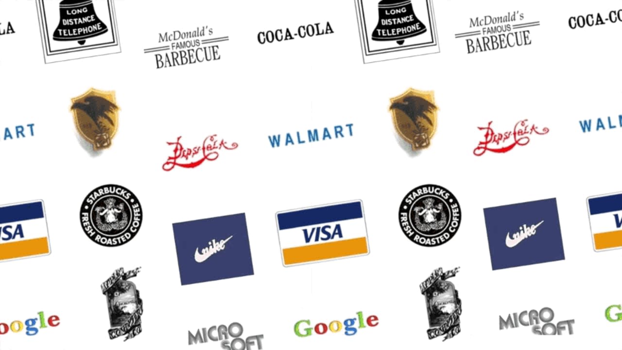 See Decades Of Brand Design History In Seconds Via These Trippy Logo GIFs