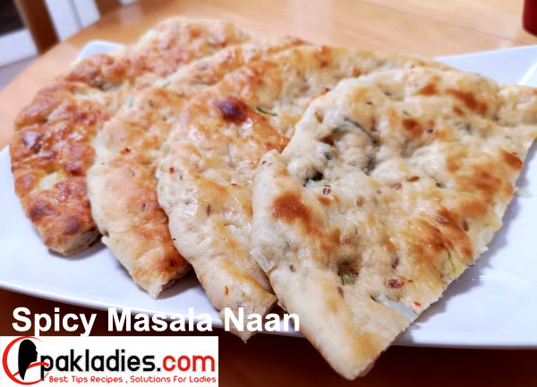 Spicy Masala Naan Recipe: Soft and Spicy Naan Ramadan Special