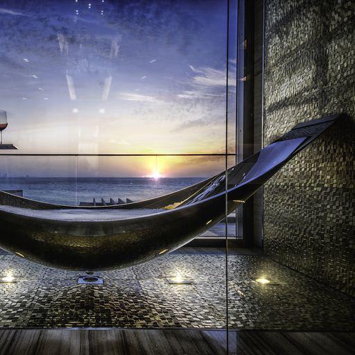 This Hammock Bathtub Is Unlike Anything You've Ever Seen Before