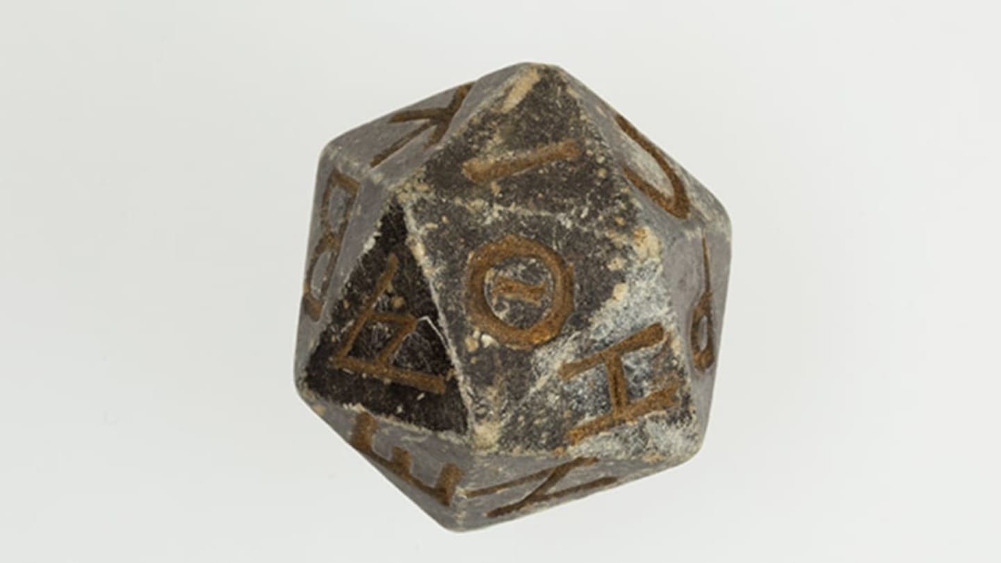 Show & Tell: Was This 20-Sided Die Used for Ancient Gaming?