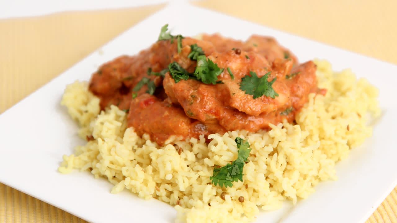 Indian Inspired Butter Chicken Recipe - Laura Vitale - Laura in the Kitchen Episode 805