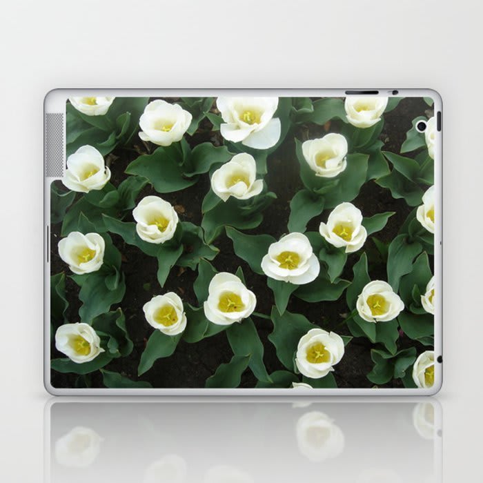 Flowers Laptop & iPad Skin by freddybogato