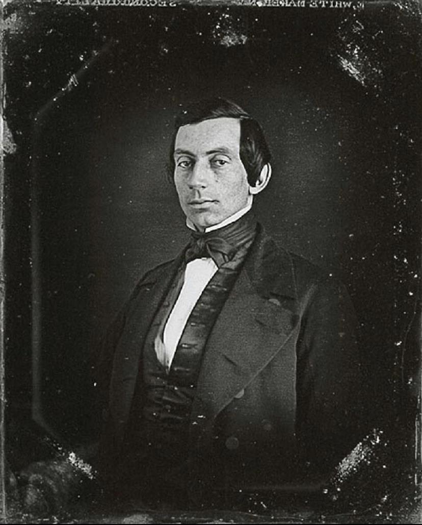 The first photograph of Abraham Lincoln - 1840-1847